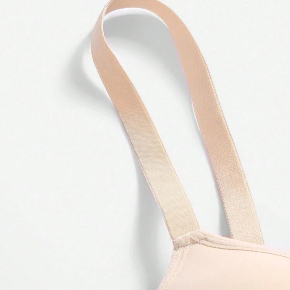 3 Piece Solid Underwire Bralette - Tan / Black / … - image 6